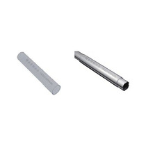 Transparent PC tube 28mm third generation aluminum alloy lean pipeline rod accessories workbench turnover car shelf Fluent rack