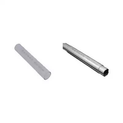 Transparent pc tube 28mm third generation aluminum alloy lean tube wire rod accessories Workbench turnover car shelf flow frame