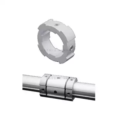 Sliding sleeve positioning ring 28 third generation aluminum alloy lean pipe bar accessories Workbench turnover frame