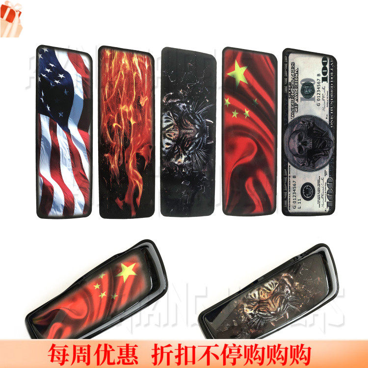 Suitable for Harley Traveler street highway Big Glide Road King side box cover modification decal