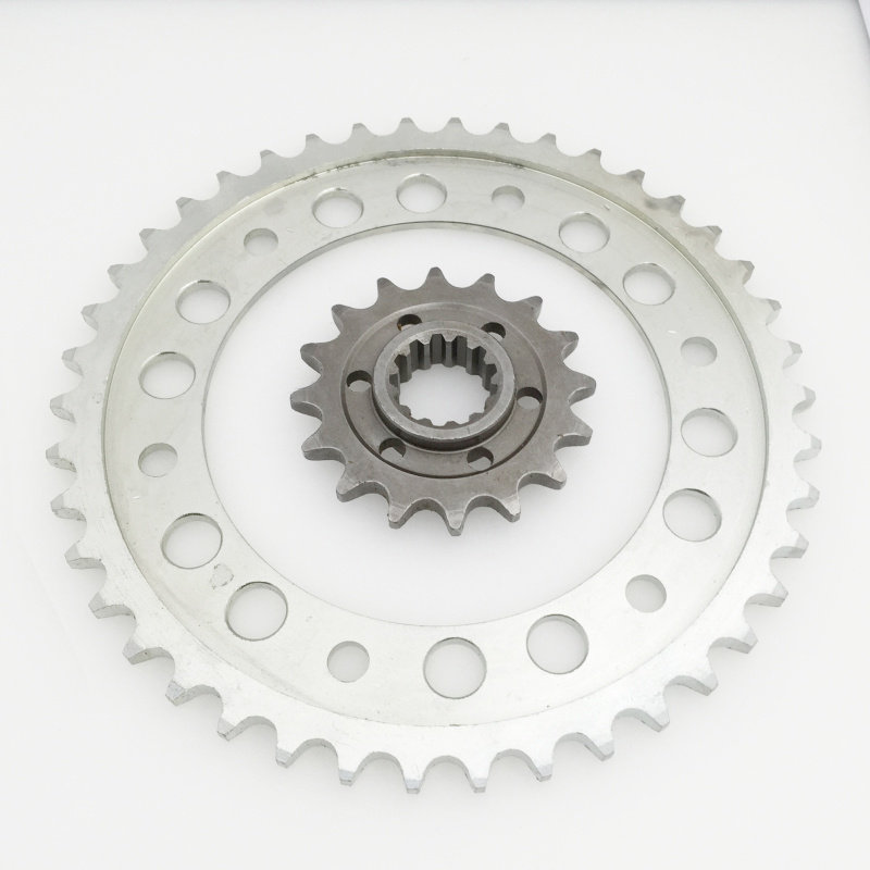 Suitable for CBR600RR RA F5 F4I 01 to 19 years modified 525 size tooth disc front and rear sprockets
