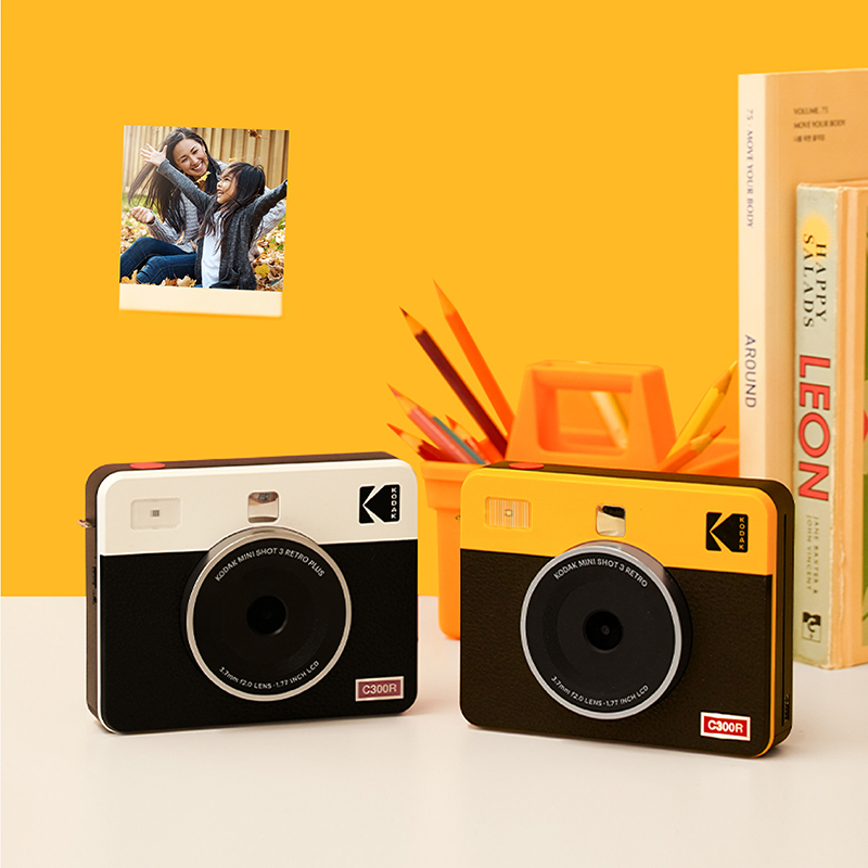 Kodak Minishot3Retro Instant Camera Mobile Phone Photo Printer One-Shot Imaging Retro Camera