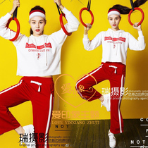  2020 exhibition new studio theme clothing photography girl photo art photo photo casual sports sweater