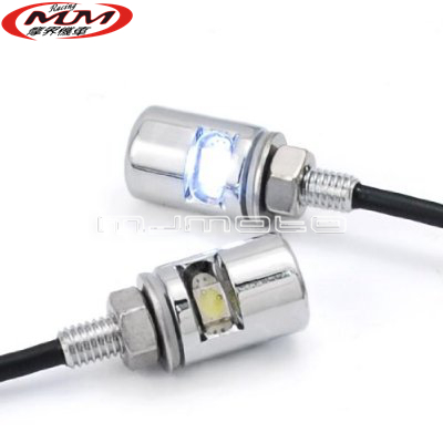 Street pedal motorcycle general conversion license lights LED light bulb license plate lights super lights decoration color lamp
