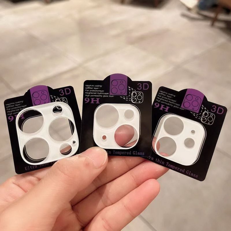 All-In-One Full Coverage White Lens Film for Apple 14/15/16 iPhone 13 Pro Max Phone Camera 12 Protective Sticker 11 Film