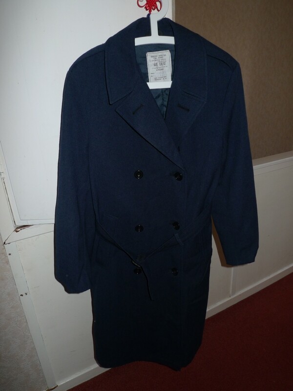 95 new British military version British military original British imported Royal Air Force windbreaker wool coat