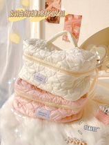 Japanese cosmetic bag female large-capacity portable 2022 new high-end lightweight cosmetic storage bag box box