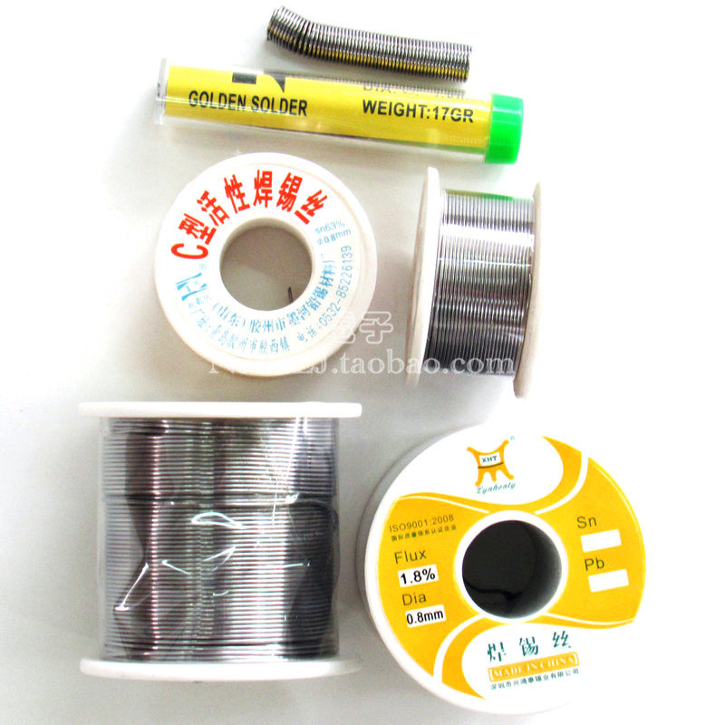 No-clean active solder ribbon rosin repair welding tin 50% 0 8 1 0MM large roll small roll 700g