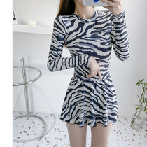 Swimsuit Swimming Pool Special Women 2021 New Exploits One-piece Dress Bubble Spa Superior Sense Pure Desire Conjoined