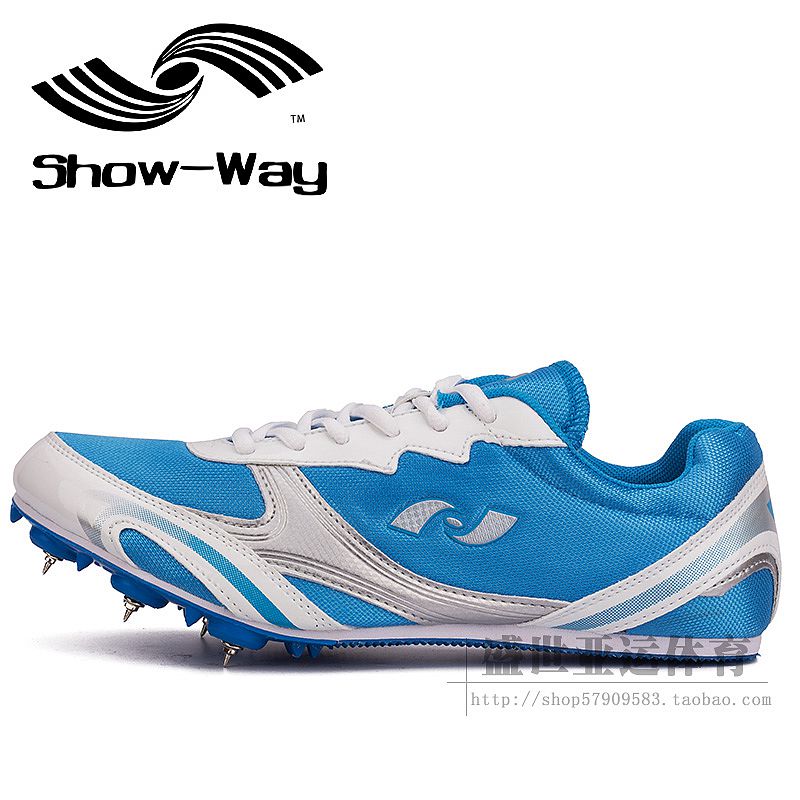 Hailes Xiongwei sprint spikes body test track and field running spikes men's and women's ultra-light competition shock-absorbing training running shoes