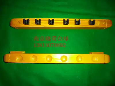 Billiard table billiards supplies put rod rack Billiard rod rack can be placed with 6 clubs Club rack 12 hole rod rack
