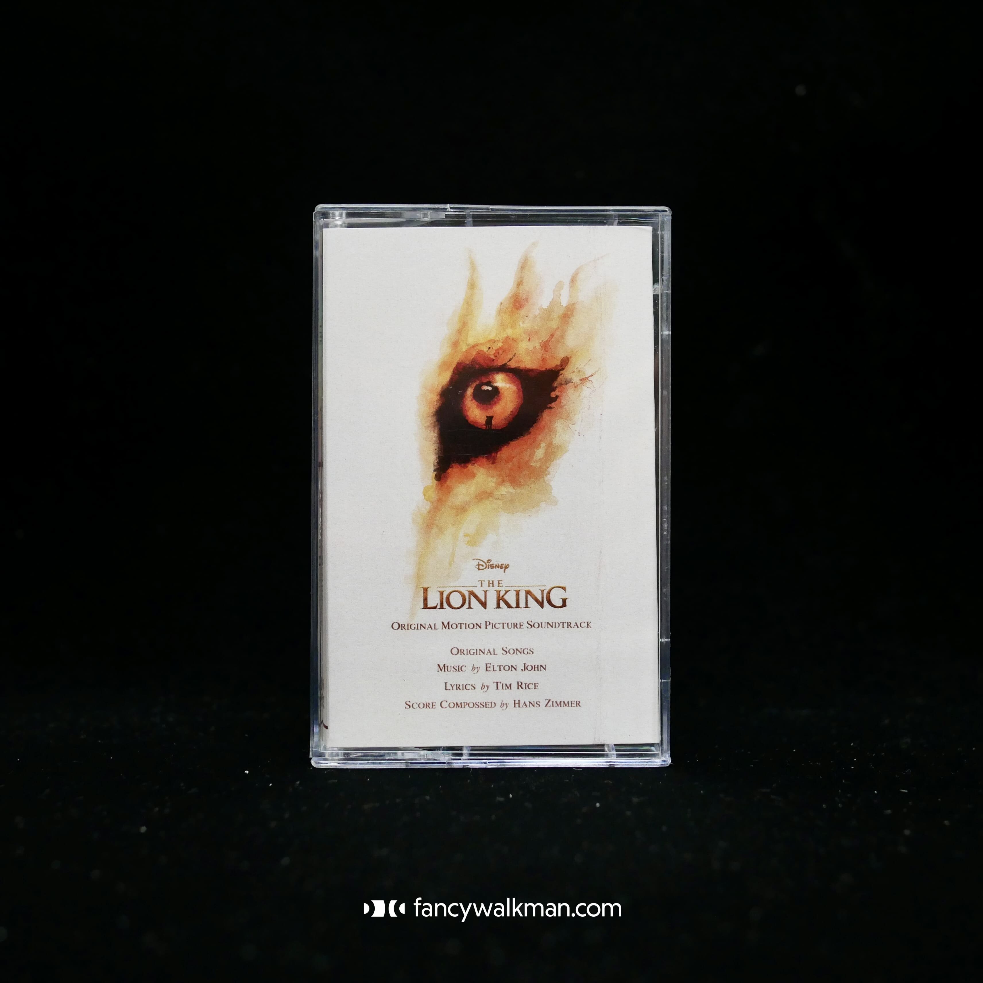 Tape recording Lion King 94 version of the classic movie soundtrack analog sound effects new imported tapes
