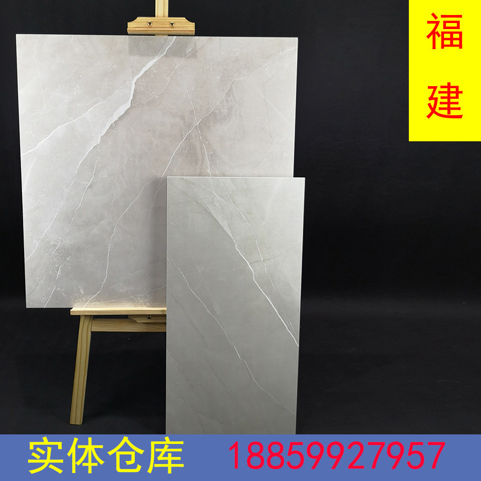 Fujbo Building Material Grey Tonbody Marble Living Room Floor Tiles 800x800 Modern Minimalist Floor Brick Matching Wall Brick