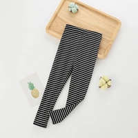 Вязаный полосатый стиль - черный, открывающийся