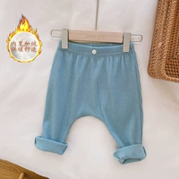 Добавить бархатный пряжый голубой