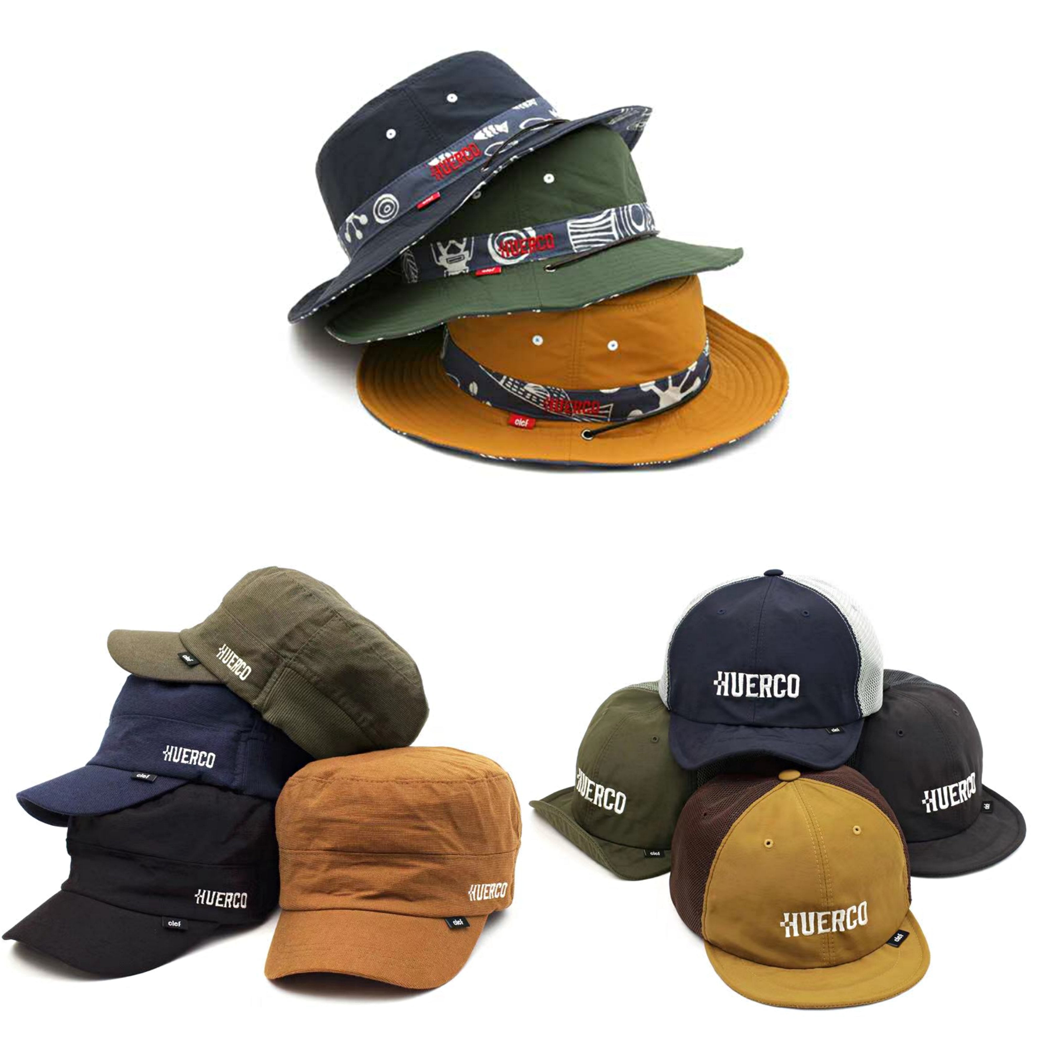 HUERCO X CLEF fishing cap