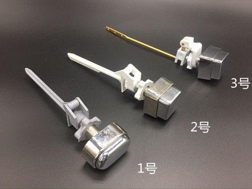 Old-fashioned toilet tank accessories Wrigley wrench handle flush button side wrench water switch