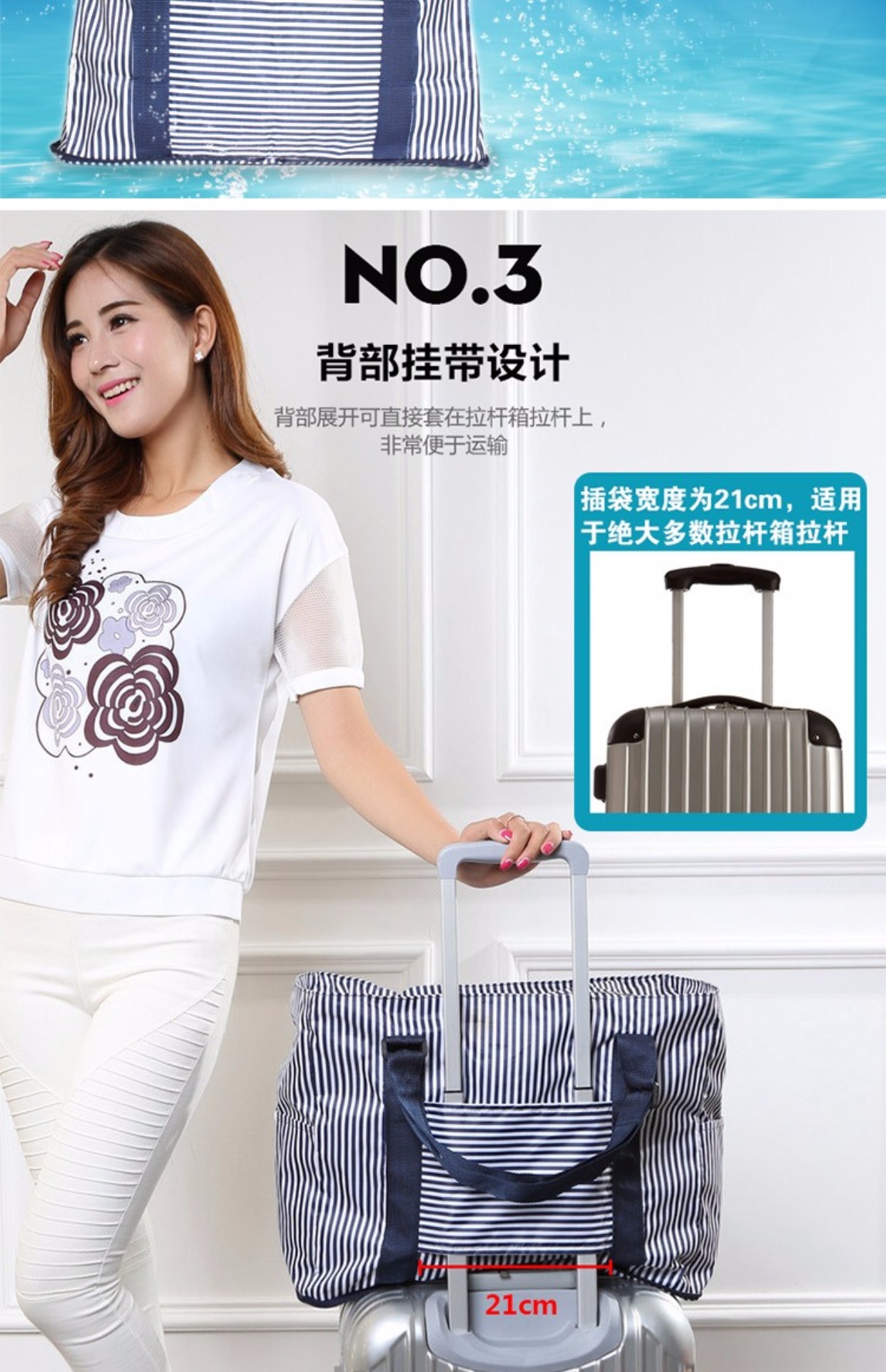Túi xách tay du lịch gấp không thấm nước túi du lịch chống nước nữ dung lượng lớn túi du lịch nữ loại nhỏ