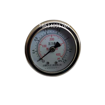 Dewar y-50 axial pressure gauge Liquid nitrogen liquid oxygen tank Low pressure high pressure 400 600psi Dewar filling pressure gauge