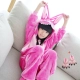 Mùa thu và mùa đông động vật hoạt hình khủng long trẻ em Pikachu đồ ngủ Xiêm flannel bé trai và bé gái dịch vụ nhà bé để gửi giày bộ đồ liền thân ngắn tay mùa hè cho bé