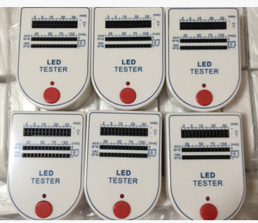 Test case LED light LED light bulb Bulb Luminotron Food Human Fish Test Instrument Detection Box Send battery