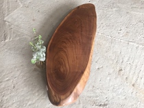North American American Black Walnuts Solid Wood Large Plate Single Plate Mitre disc Natural side minimalist Swash Plate 105-34-5