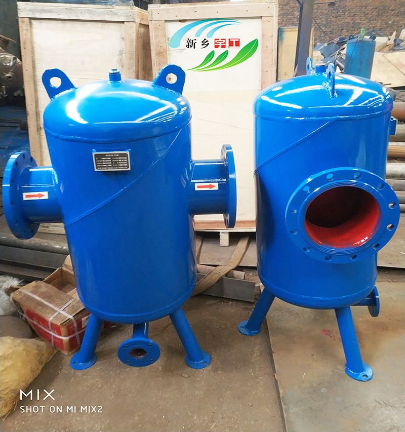 Microbubble exhaust and decontamination device Spiral microbubble dirt collector Microbubble impurity separator Spiral blowdown valve