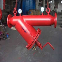 Y-type hand crank brush filter SLGY manual scraper type backwash filter automatic pipe decontamination device