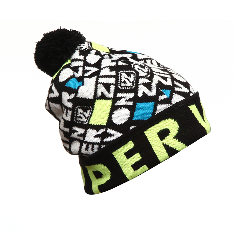 Authentic đôi snowboard hat phụ nữ len đan mũ ấm áp nam mùa đông dày mũ thể thao nón nike lưỡi chính hãng