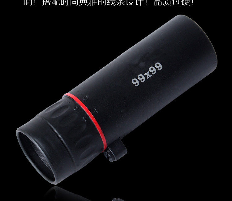 Mini Monocular Pocket Thu nhỏ Lỗ đơn HD Công suất cao Ánh sáng ban đêm Tầm nhìn ban đêm Không hồng ngoại 1000 Quân đội Trung Quốc - Kính viễn vọng / Kính / Kính ngoài trời ống nhòm kính vạn hoa