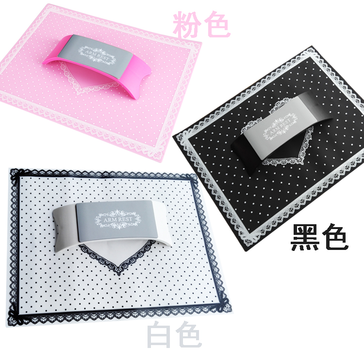Nhật bản mới móng tay tay gối nhựa silicone tay gối có thể tháo rời có thể giặt thuận tiện tay gối móng tay công cụ dụng cụ sơn gel