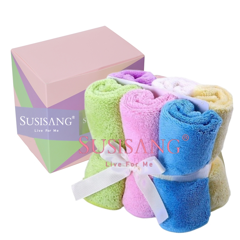 Su Shang'Er Small Square Towel, Super Soft and Highly Absorbent, Susisang Newborn Baby Face Towel, Genuine Product Su Shang'Er Small Square Towel, Super Soft and Highly Absorbent, Susisang Newborn Baby Face Towel, Genuine Product