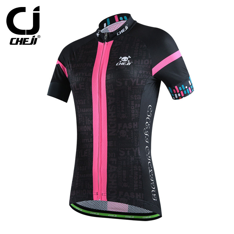 Summer short-sleeved cycling clothing women's top quick-drying fabric breathable thin mountain road bike cycling clothing