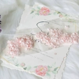 Маленькие трехмерные аксессуары, 8мм, в цветочек, детская одежда, 50 штук