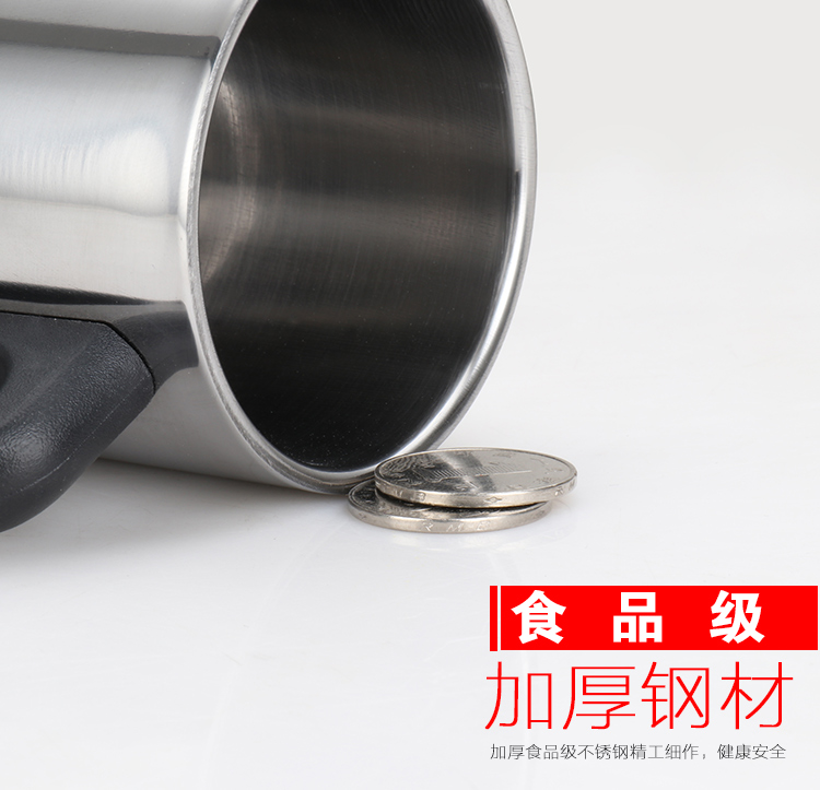 Đôi chân không bằng thép không gỉ cách nhiệt cốc chống cặn 500ML cốc văn phòng có nắp cốc nhà máy trường học cốc nước - Tách bình hút nước cho bé