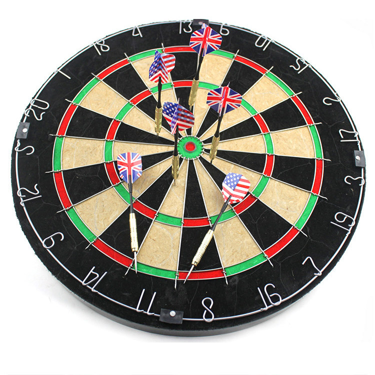 Sisal flying target Qiongma dart target professional 18 inch competition office bar club special knife net set