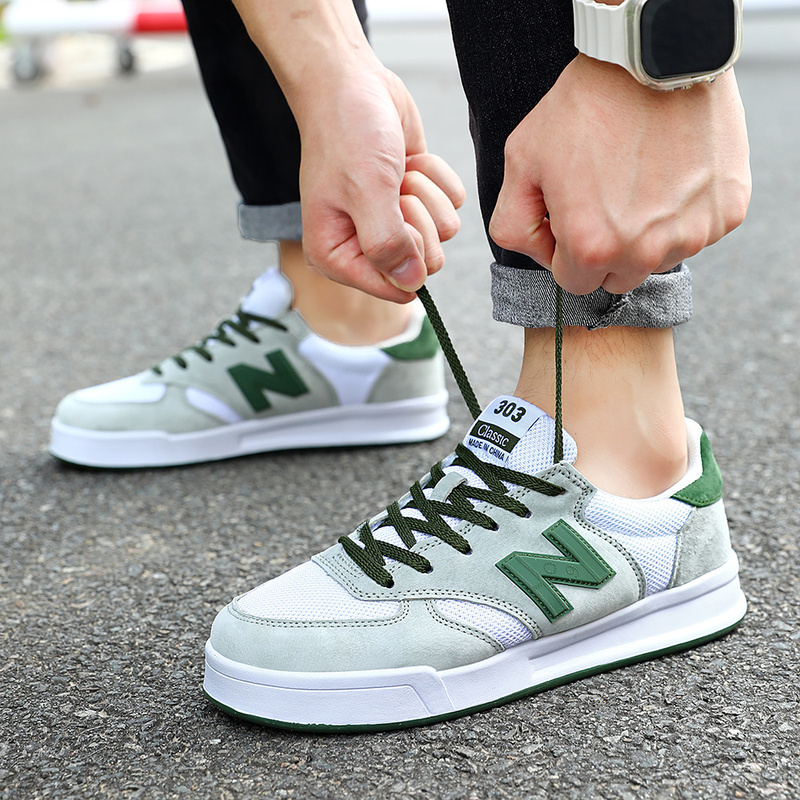 Official Nb303 Sneakers for Men 2026 Retro Breathable Mesh Casual Shoes Lightweight Sports Shoes Unisex and Versatile
