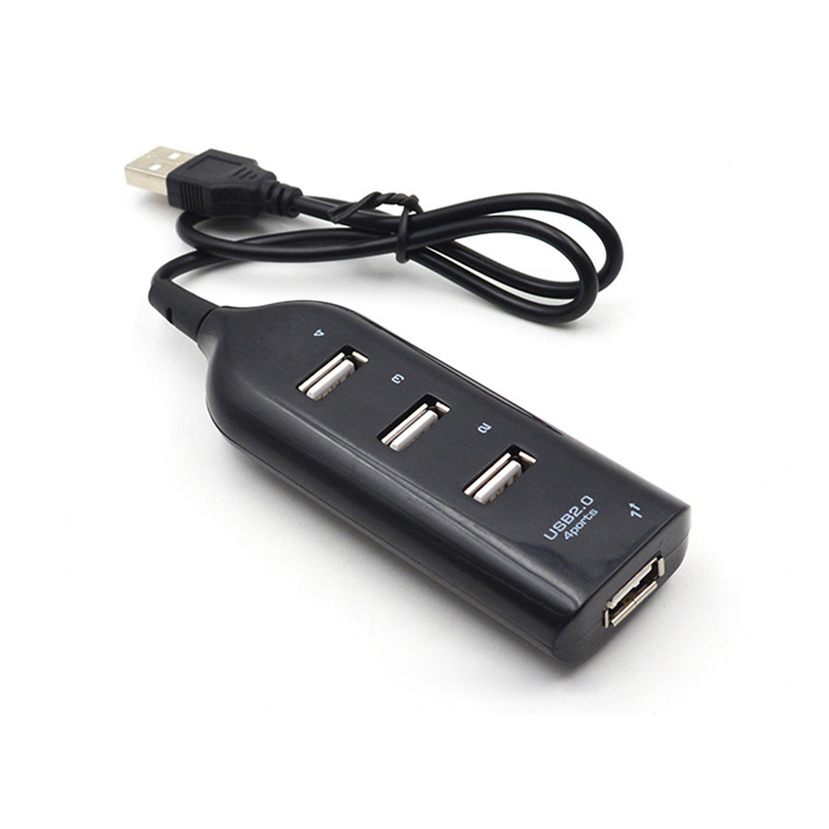 Một đến bốn bộ chia USB HUB thiết lập mở rộng dòng chuột và bàn phím máy tính xách tay đa giao diện U - USB Aaccessories quạt cầm tay mini