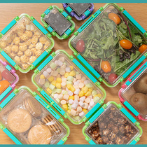 Manli BringECO plastic sealed fresh box lunch box large capacity food storage box for refrigerator microwave oven