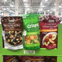 Australian imports DJA shiitake dried vegetables dried apple dried strawberries dried mixed crisp slices casual ready-to-eat snacks