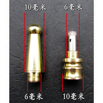 Laobin small shop small gourd pipe cigarette holder hand-made handlebars brass accessories a shot