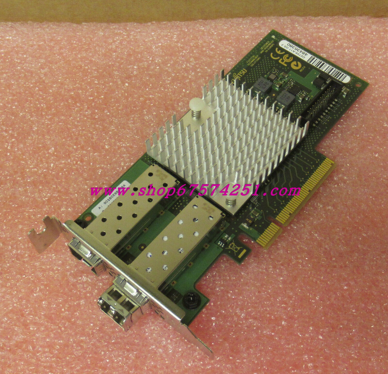 Highly compatible Fujitsu INTEL X520-da2 D2755-A11 82599 chip 10G 10G network card