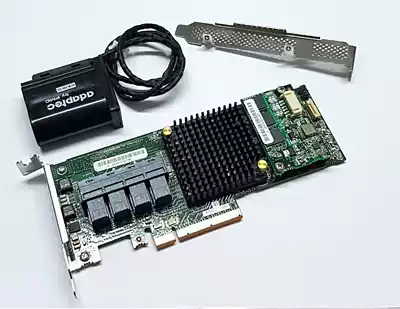 Dawn server Adaptec ASR-71605 with 1G cache battery PCIE 16 Port full function array card