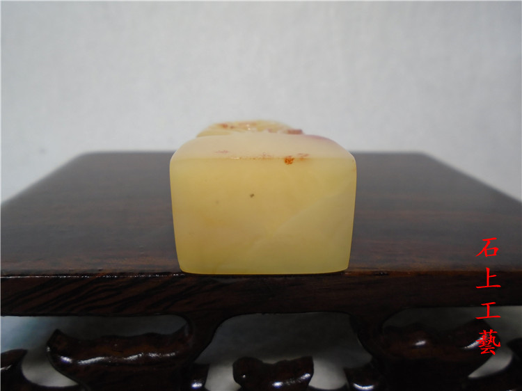 Jinshiyu khắc đá Phúc Kiến Shoushan Furong đá phong lan con dấu boutique giải trí cuốn sách hội họa chương 3464 vòng tay đá phong thủy