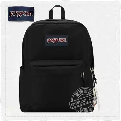 JanSport jesber backpack official new product College school bag men and women same bag bag 4QUT 008 Black