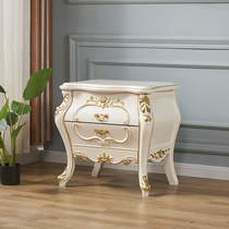 European bedside table full bedroom storage storage
