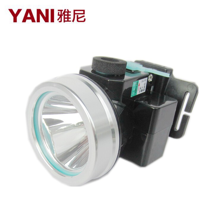 Janni LED intense light charging lithium battery head lamp night fishing cut glue head-on flashlight far from YN-1810