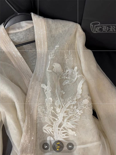 Japan's high-end foreign trade export brand spring and autumn new Chinese style heavy industry gentle style national style Zen cool top