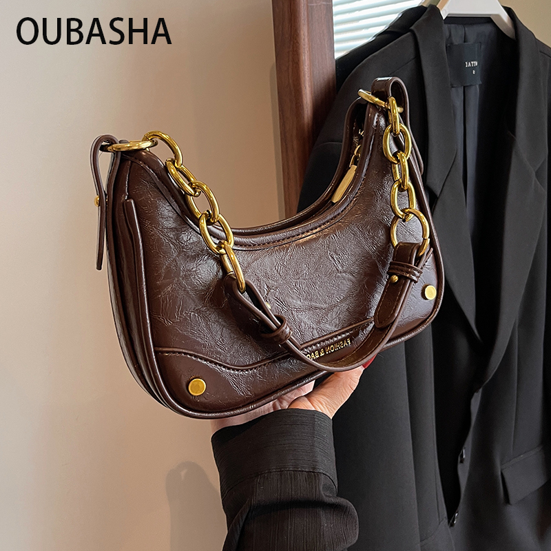 Высококачественная текстурная ретро-сумка, женская новинка 2025 года, супер-пожарная сумка-мессенджер на одно плечо, легкая роскошная сумка для пригородных поездок подмышками