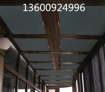 Longyan sun room sunshade ceiling curtain honeycomb curtain Sanming skylight ceiling honeycomb curtain shading insulation balcony electric